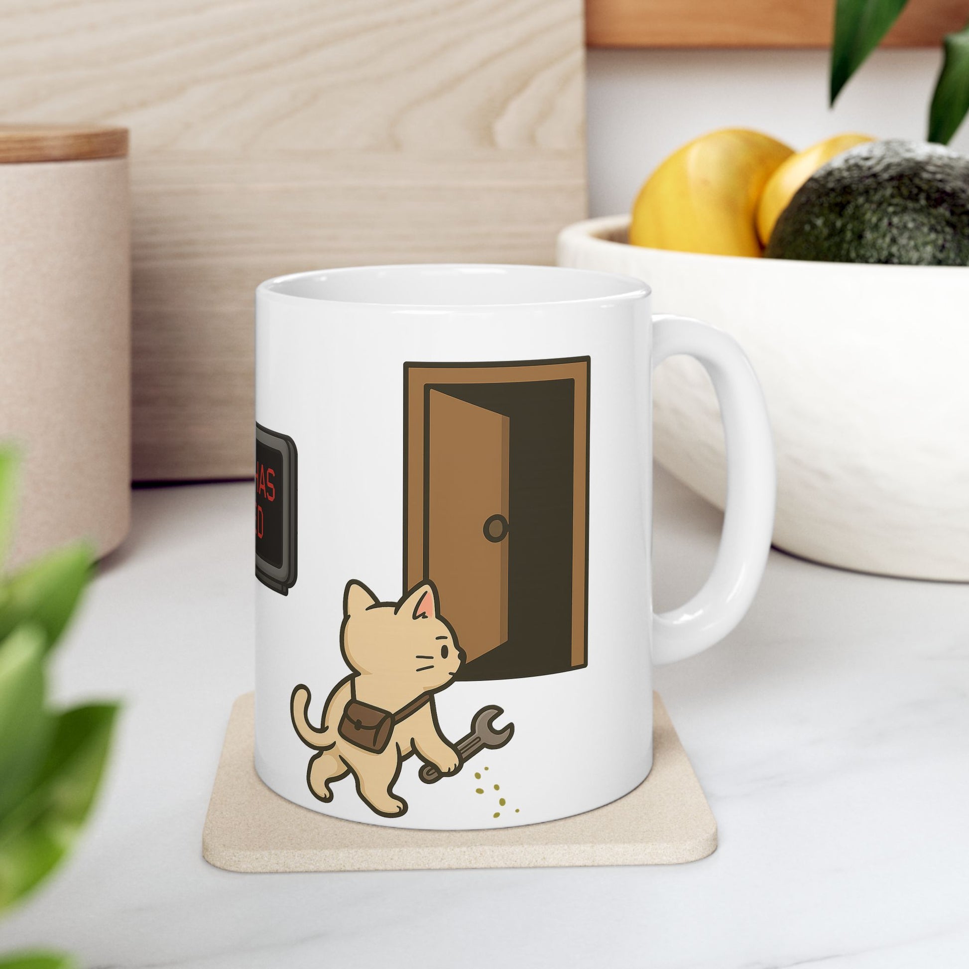 “Work Has Ended” – The Swift Exit Mug for Techies Who’ve Had Enough