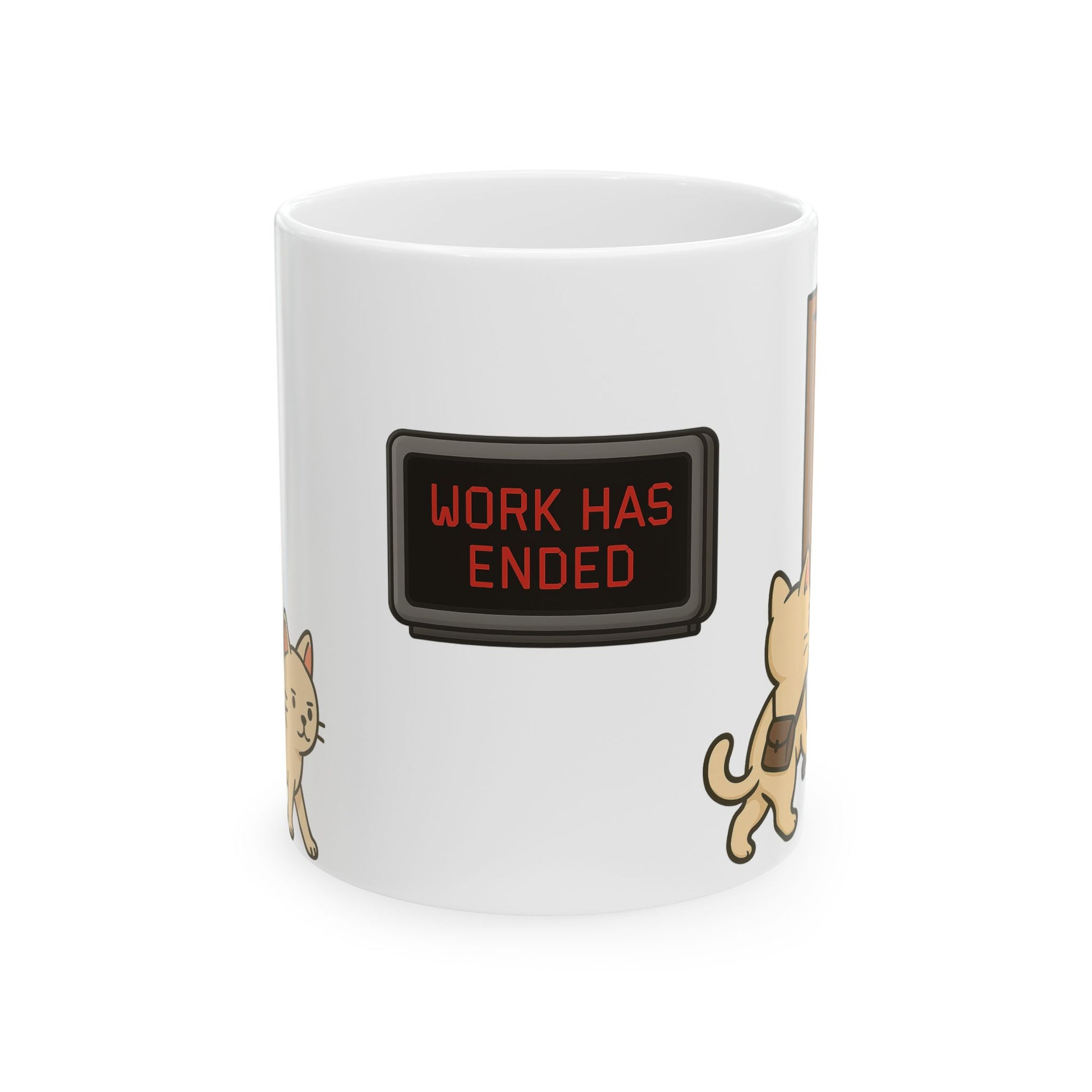 “Work Has Ended” – The Swift Exit Mug for Techies Who’ve Had Enough