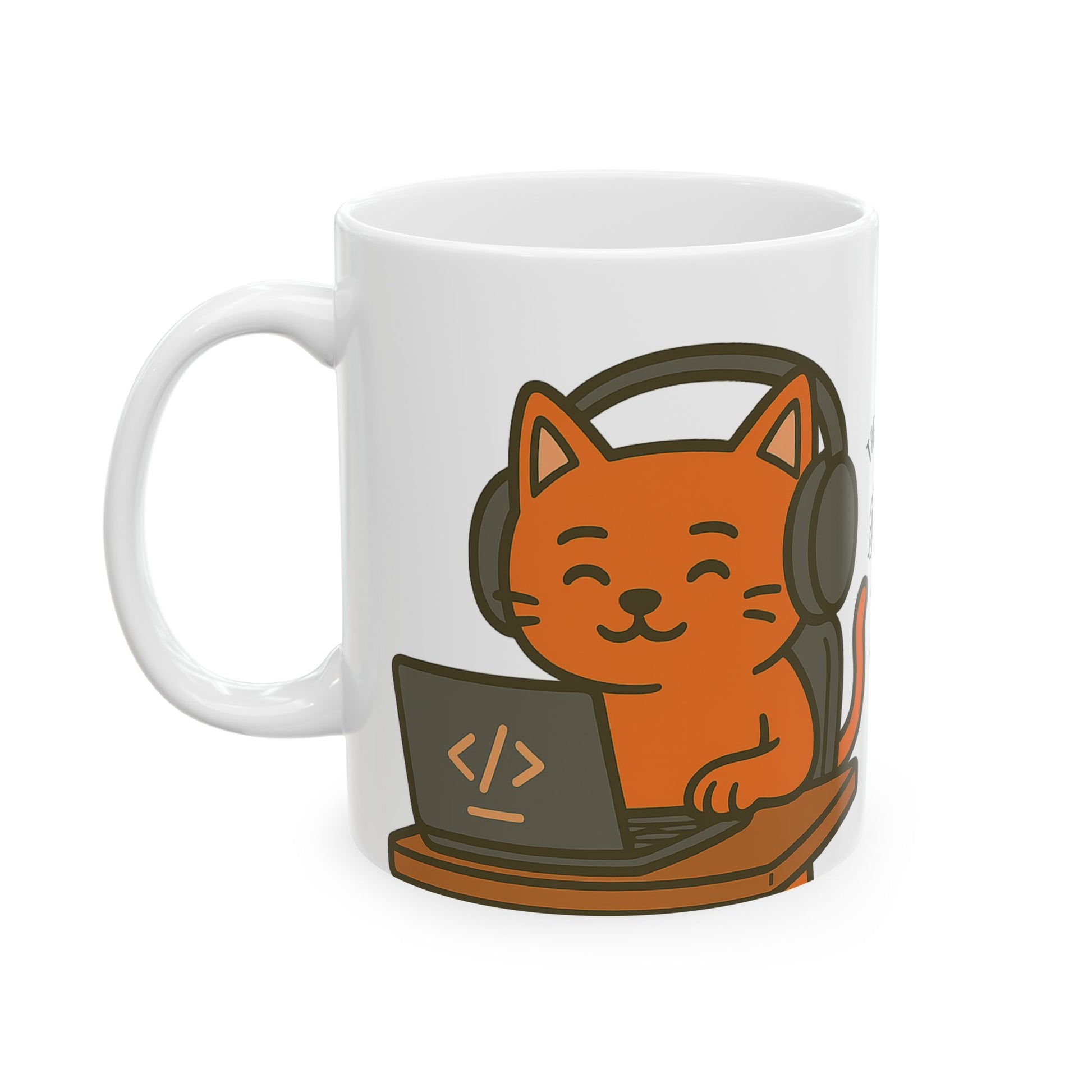 “Chill & Chaos” – Mug for Every Kind of Coding Cat